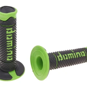 Seizoensaanbieding Handvaten set Domino A260 Off-Road zwart / Groen