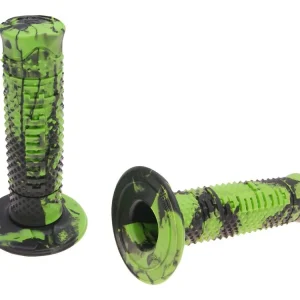 Handvaten set Domino A260 Off-Road Snake zwart / Groen Gecertificeerd