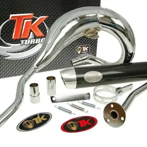 Hete Deal Uitlaat Turbo Kit Bufanda RQ Chroom voor Aprilia RX 50 (99-05)