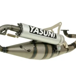 Uitlaat Yasuni Scooter R Aluminium voor Minarelli horizontaal Beperkte Voorraad