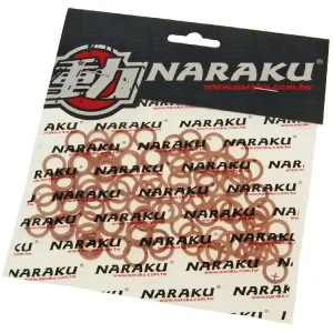 Afdichtring koper Naraku 8x12x1,5mm 100 Stuks Snelle Levering