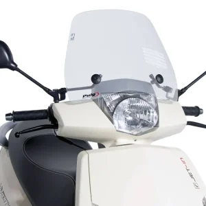 Windscherm Puig Trafic transparant / helder voor Peugeot Vivacity 50 (09-14) Must-Have