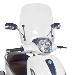 Windscherm Puig T.S. transparant / helder voor Piaggio Beverly 125, 300 (11-14) Superprijs