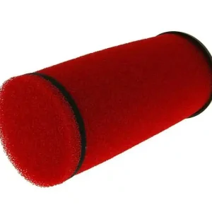 Uitverkoop Luchtfilter Double Layer Racing lang 28-35mm rood