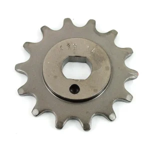 Alleen Vandaag Ritzel Esjot Staal 14 Tanden 15x12mm voor Kreidler Florett Eiertank Type K54/0M, LF LH K54/32 D, 3 Gang Mokick, Mustang Enduro, Flory MF12, MF13, MF20, MF22, MF23, Flott MF24, MF25