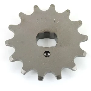 Ritzel Esjot Staal 14 Tanden 16mm x 11mm Ovale Aansluiting voor Zündapp, CS 25 Type 448-140, 448-141, Hai 448-150, CX 448-151, C 50 Sport 529, R scooters 561, ZL Brommer Brommer Mokick Favoriet