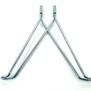 Middenstandaard Staal 260mm 58mm 10mm voor DKW Hummel, Super Victoria Vicky Standard 117, Scooters Union Type 102, 116, 126, 156, Express TS Bestseller