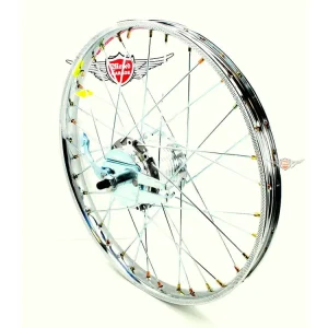 Achterwiel 1,2 x 17 Velg Chroom voor Puch Maxi N, S Fabrieksprijs