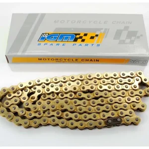 Veilige Betaling Ketting Gold 130 Glieder 1/2 x 1/4 7,75 voor Zündapp, Kreidler, Hercules, Florett RS