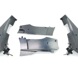 Bestel Nu RahmenKap Kunstof zwart 4 Stuks voor Zündapp GTS 50, C 50 Sport, KS Type 529, 80 530
