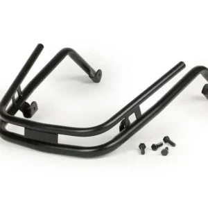 Stoßstange voorkant Moto Nostra Doppelrohr Vespa PX80, PX125, PX150, PX200 zwart Actieprijs
