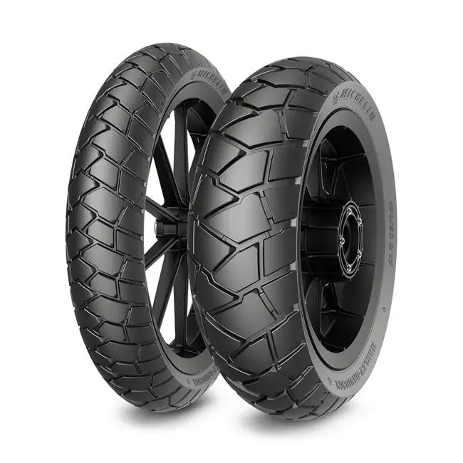 Exclusieve Aanbieding Michelin Scorcher Adventure voorbanden 19" 120/70R19 TL 60V