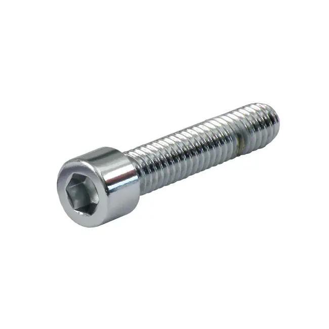 Direct Beschikbaar GW gepolijste inbusbout chroom 3/8-16 5-pak 1"