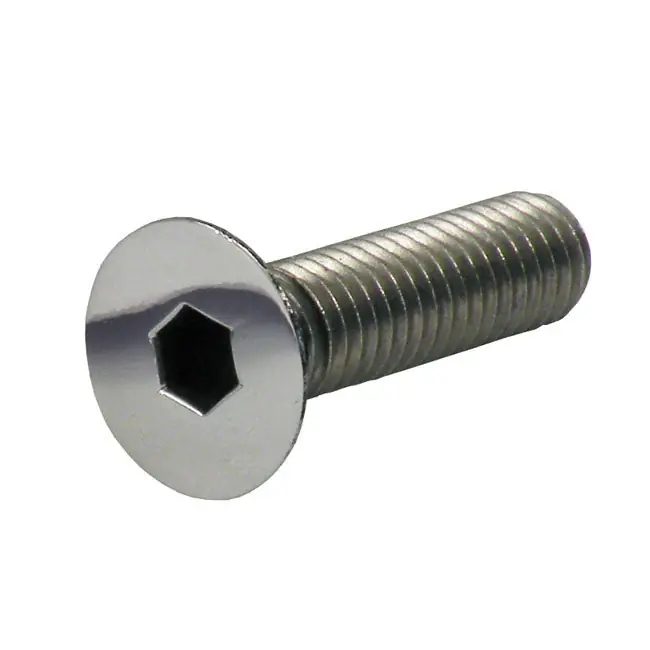 Finale Uitverkoop GW platkop inbusbout gepolijst roestvrij 1/4-20 5-pak 1 1/2"
