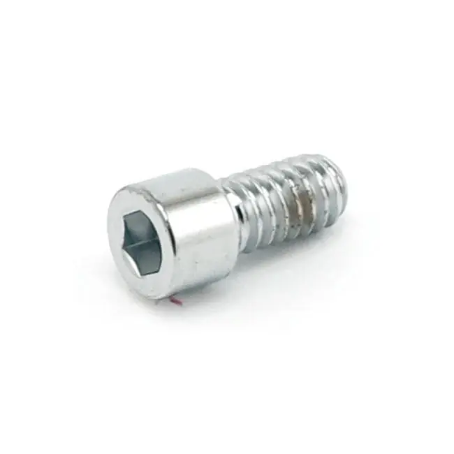 Colony inbusbout gepolijst chroom 1/4-28 10-voudig 1" Fabrieksprijs