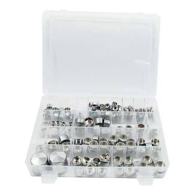 Beperkte Voorraad SmoothTopps Boutdeksels Complete Kit HD Touring 84-16 Black / 09-16 Touring
