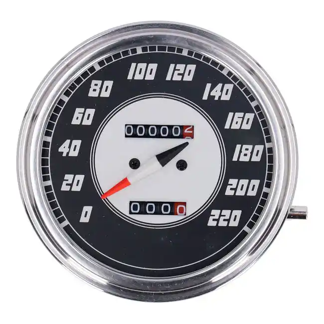 FL Snelheidsmeter 46-47 Stijl Zilver/Zwart 21 KMH Koop Vandaag