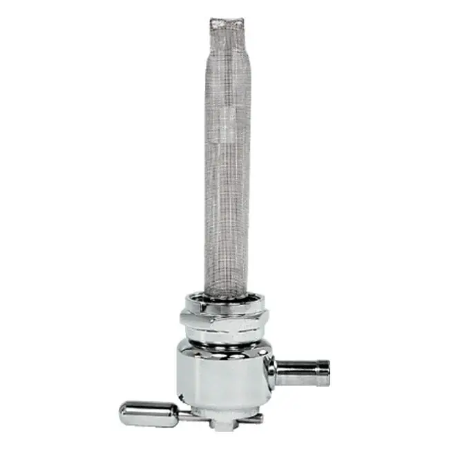 Rechtstreeks Van De Fabrikant Pingel Power-Flo Ronde Gladde Benzinekraan 22mm Chroom Rear outlet