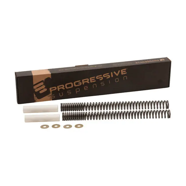 Progressive Suspension Vorkveerset Heavy Duty 41mm FL, FLH 49-86; FLT 80-81; FLHR 02-05; Touring 06-13; FXST 84-15; FLST 84-17; FXWG 80-86; FXDWG 96-03 Op = Op