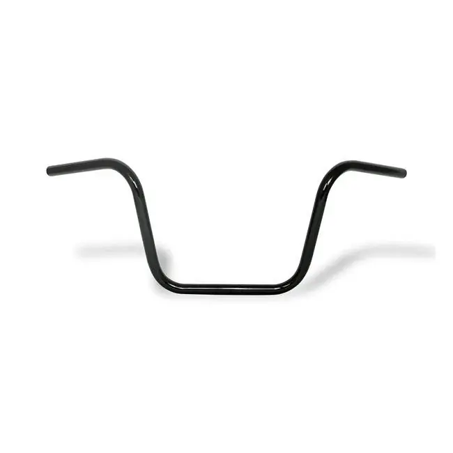 Alleen Vandaag MCS 1" Ape Hanger 12" Stijging Black / With dimples (for Harley controls)