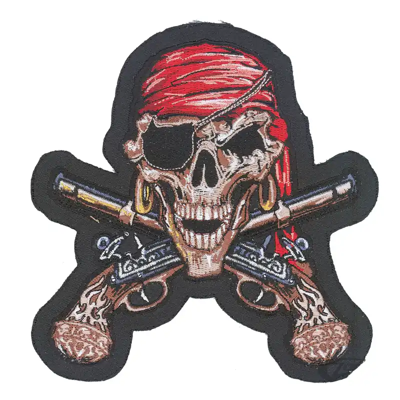 Dodelijke bedreiging patch piratenschedel Betrouwbaar
