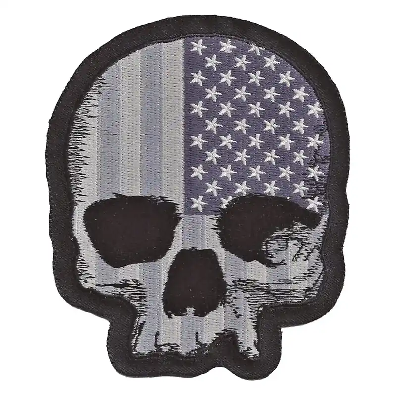 Dodelijke bedreiging Patch USA Mini Schedel Seizoensaanbieding