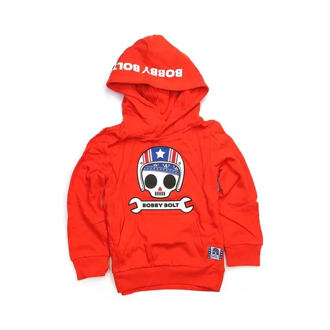 Bobby Bolt USA Hoodie Oranje 110/116 Actieprijs