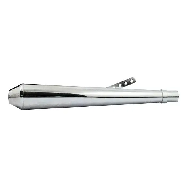 Megaton Universele Motorfiets Slip-On Geluiddemper 18" (45.7 cm) Express Levering