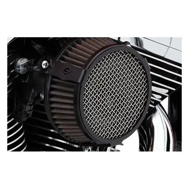 Lage Prijs Cobra Naked Luchtfilterkit Gewoon Softail 01-15; Dyna 04-17; Touring 02-07 Black