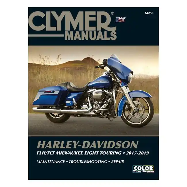 Clymer onderhoudshandboek 17-19 M8 Touring Goedkoop
