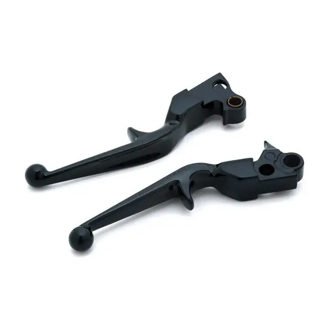 Lage Kosten Kuryakyn trekker hendel kit voor Harley 96-07 Touring (cable clutch) / Black