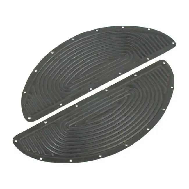 Samwel Stalen Militaire Vloerplaat Platen voor Harley 45" (750cc) WLA/C military models & other WL models Finale Uitverkoop