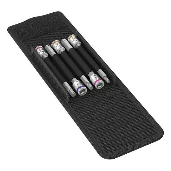 Wera verlengde 1/4" inbusbits metrische maten Shop Nu