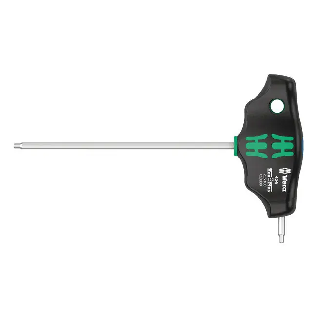 Wera T-greep inbussleutel serie 454 metrische maten 2mm Nu Kopen