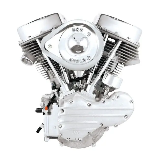 Flitsaanbieding S&S P93 compleet gemonteerde Panhead motor 70-99 Alternator / Generator style chassis