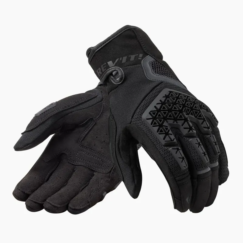 REV'IT! mangrove motorhandschoenen Black / S Hete Deal