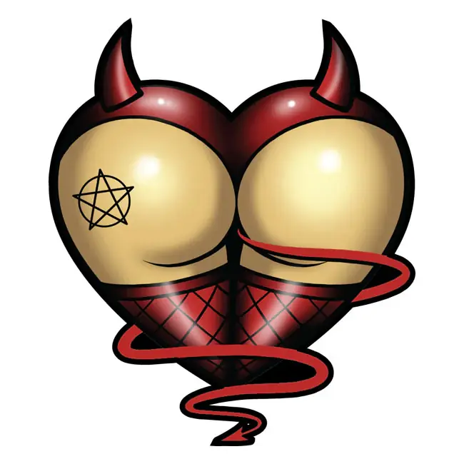Lethal Threat Sticker Duivelskont Gratis Retour