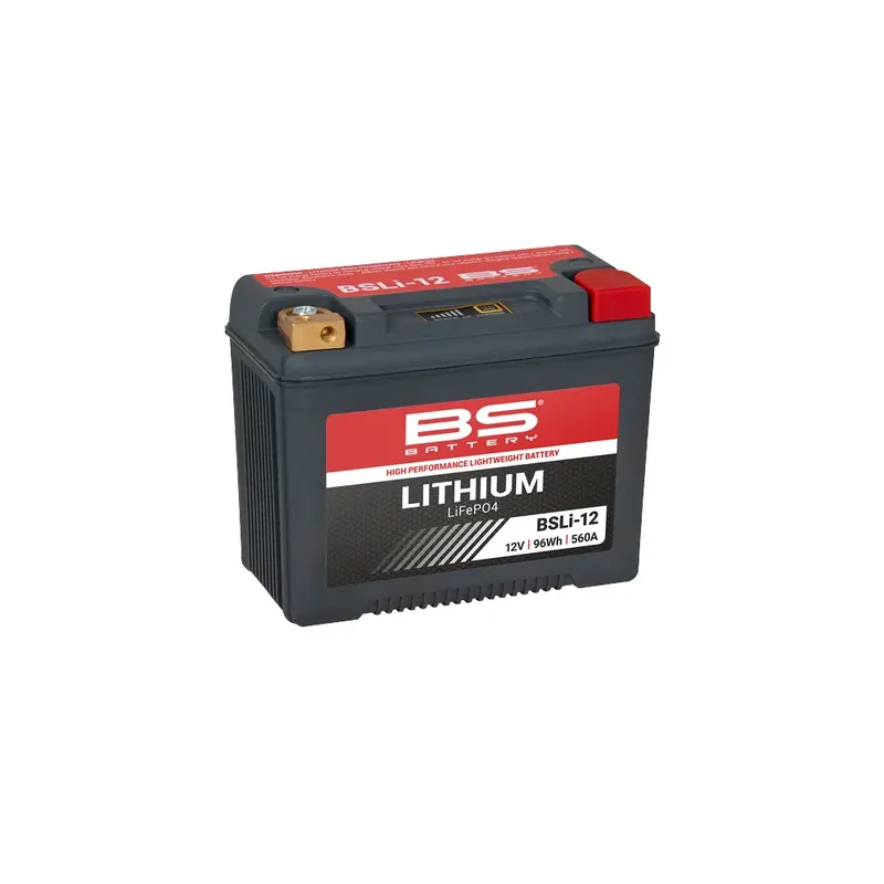 Actieprijs BS batterij hoge prestaties Lithium LiFePO4 motorfiets batterij voor Harley 91-24 Softail (BSLI10 / YTX20L. 7.5AH. 480CCA)