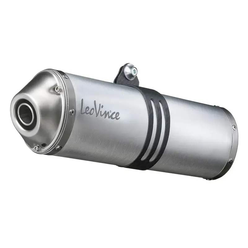 Laatste Kans LeoVince X3 Slip-On Geluiddemper voor Suzuki 00-22 DR-Z 400 S / SM (Aluminium muffler) (ECE-approved) (3836)