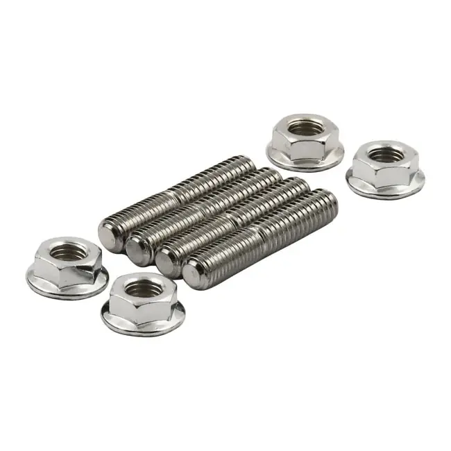 Bestel Nu Uitlaatbout- & moerenset voor Harley 84-25 Big Twin (Replaces OEM 16715-83 / 10900015 & 7593)