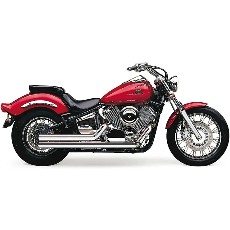Cobra Speedster Shorts uitlaat chroom voor Yamaha 99-09 XVS1100 Drag Star Betrouwbaar