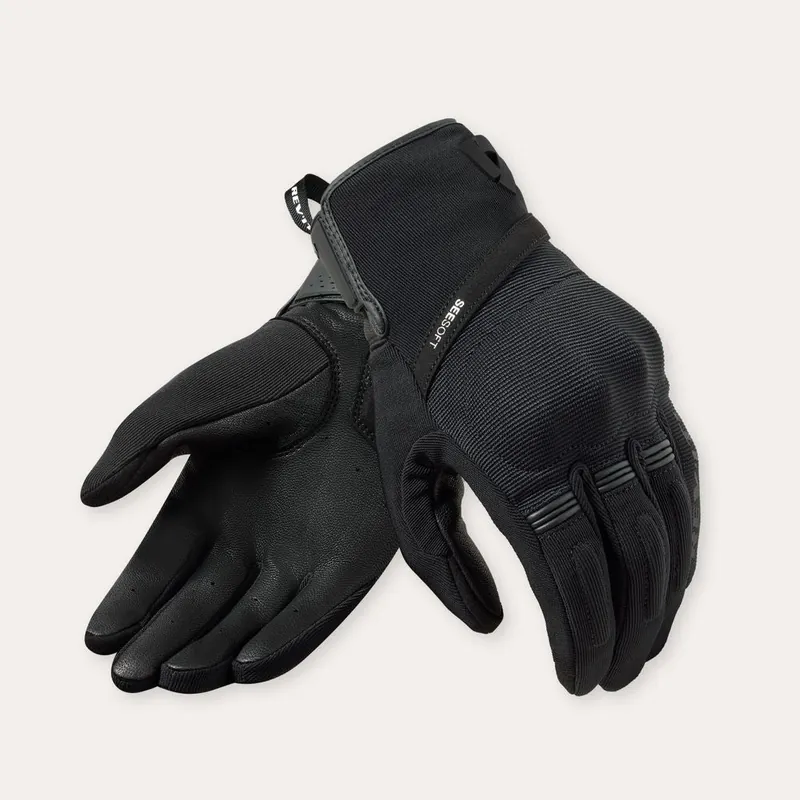 Hoge Kwaliteit REV'IT! Mosca 2 motorhandschoenen Black / XS