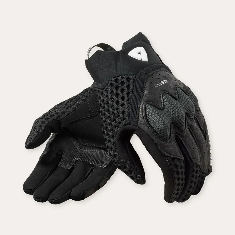 Lage Kosten REV'IT! Veloz motorhandschoenen Black / XS