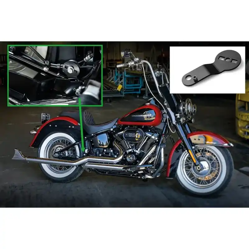 Freedom Performance Zadeltasbeugel voor Harley 18-25 Softail Heritage / Hydra-Glide Revival / Sport Glide / Low Rider ST Koopje
