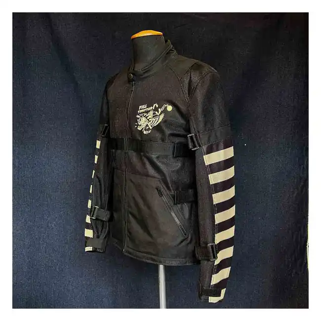 Gratis Retour Holy Freedom Superlicht motorjack van mesh Black / S