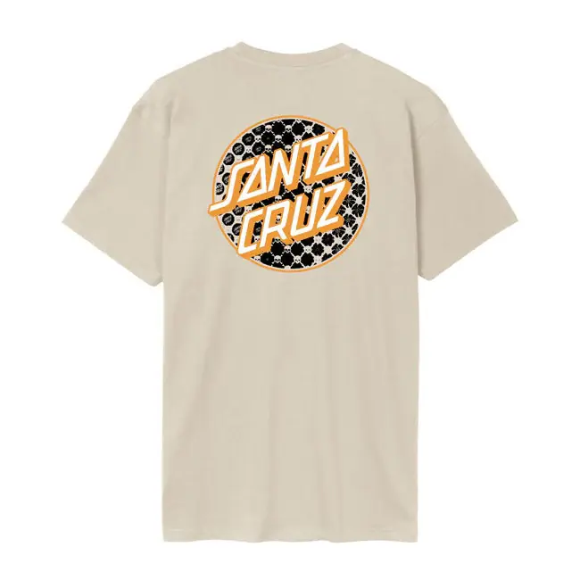 Santa Cruz Meyer Freestyle Stip T-shirt Chalk / S Veilige Betaling
