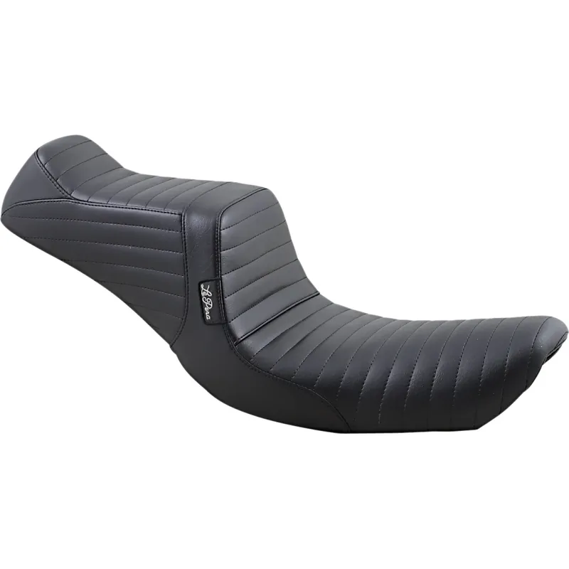 Bestseller Le Pera Tailwhip 2-Up-zadel voor Harley 24-25 Touring Road Glide / Street Glide / Pleated Black