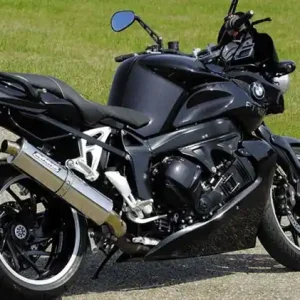 Lage Prijs Bodis uitlaat BMW K1200R 2005-2011 RVS Oval 1MK