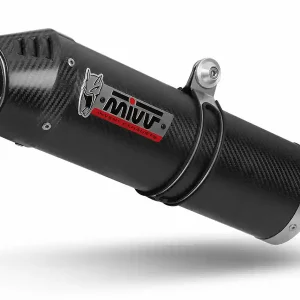 MIVV Oval compleet uitlaatsysteem Suzuki V-Strom 650 / XT ABS (2017-2024) Alleen Vandaag