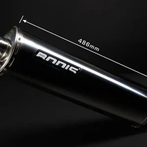 Bodis uitlaat Suzuki Bandit 650 N / S 2005-2006 Oval 1 Titanium Merkproduct